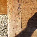 Old cherry farm table