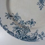 Iron earth 6 flat flower plates althaea