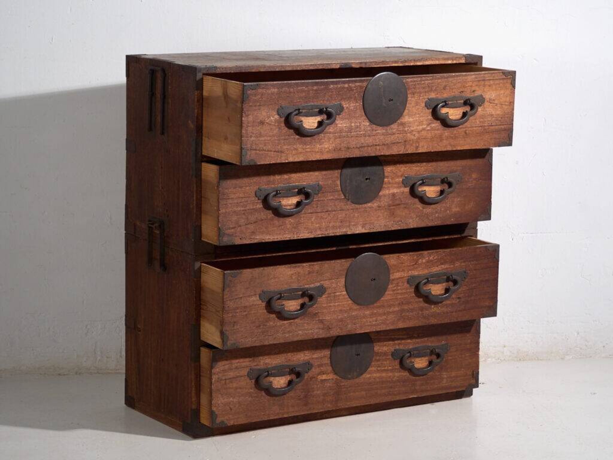 Coffre de rangement ancien – période Meiji / Taishō (c.1868-1926) #41