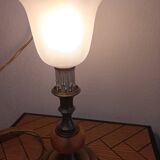 Art Deco brass lamp