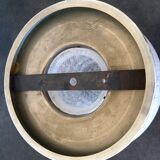 Zebra opaline ceiling light