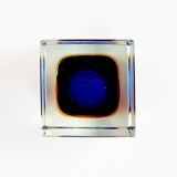 Sommerso Murano Glass Catch-All by Flavio Poli for Seguso, Italy, 1960s