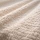 Handmade Cream Mohair Throw Blanket – Soft Luxury Plaid – 1.2 x 2 m