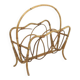 Scandinavian rattan magazine rack, Sweden, 1950