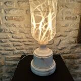 “medicis” lamp in vintage alabaster 70