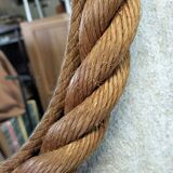 Oval rope mirror