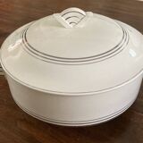 Art Deco Soup Tureen - Cream White