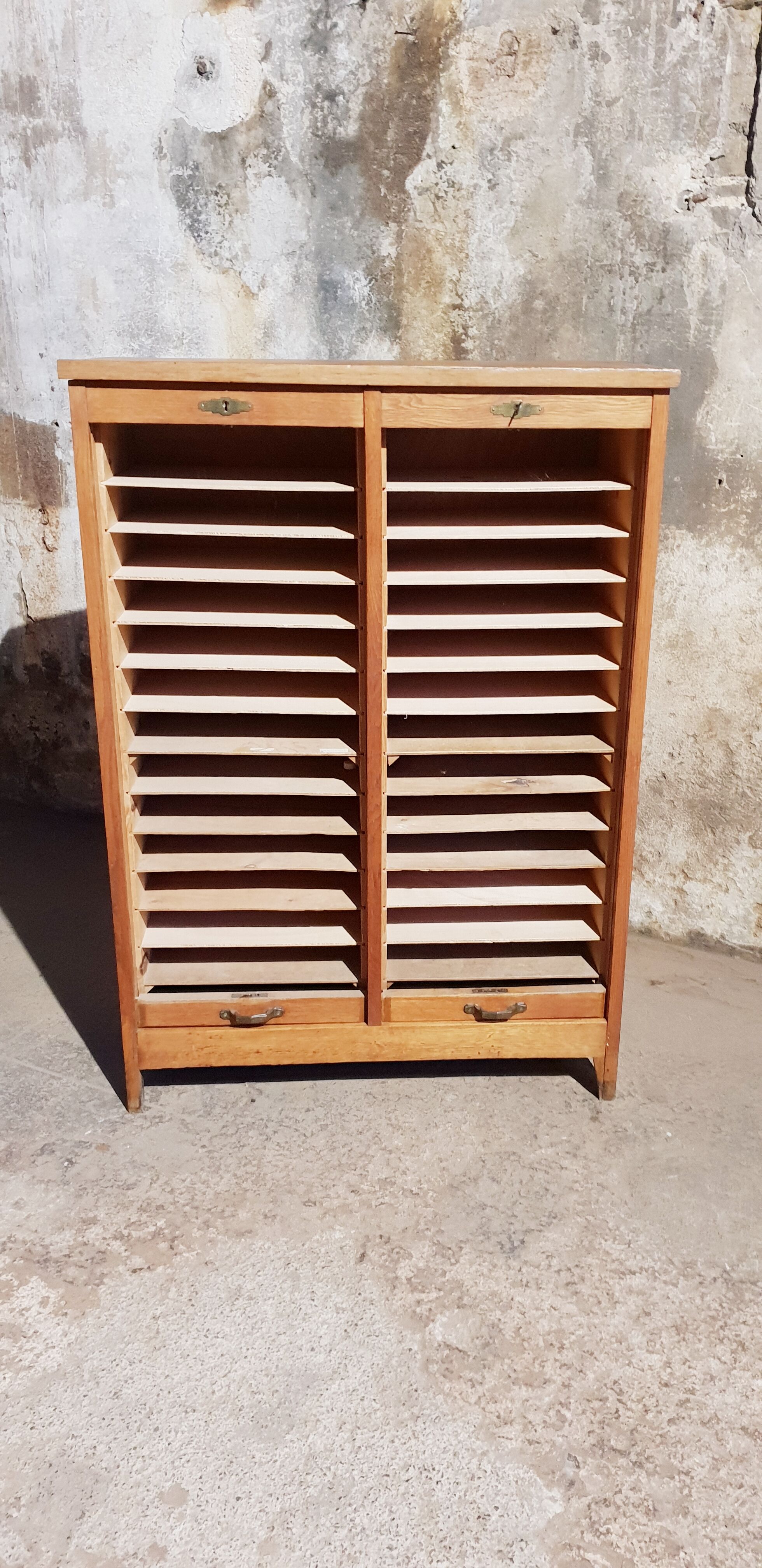 Double curtain binder