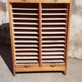 Double curtain binder