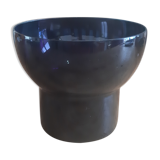 Vase en verre bleu vintage