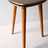Pair of vintage Scandinavian stools in laminate