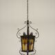 Wrought iron lantern