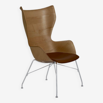 Philippe Stark Kwood armchair by Kartell