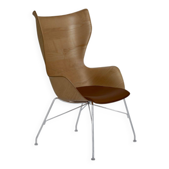 Philippe Stark Kwood armchair by Kartell