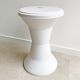 Vintage Space Age Tam Tam diabolo stool, 1970s plastic design