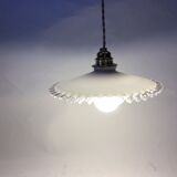 Vintage opaline hanging lamp