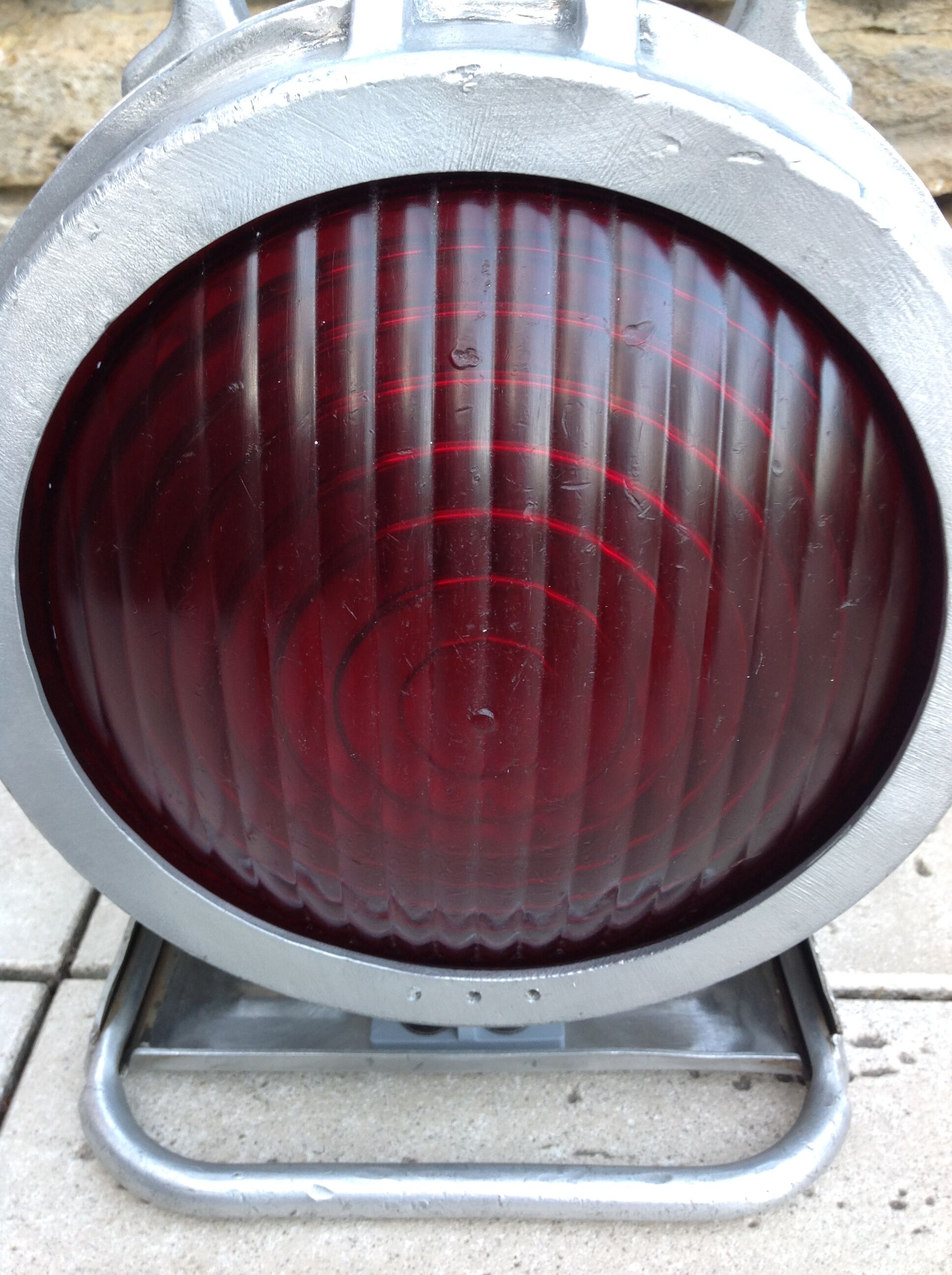 Former SNCF lantern - vintage 70s