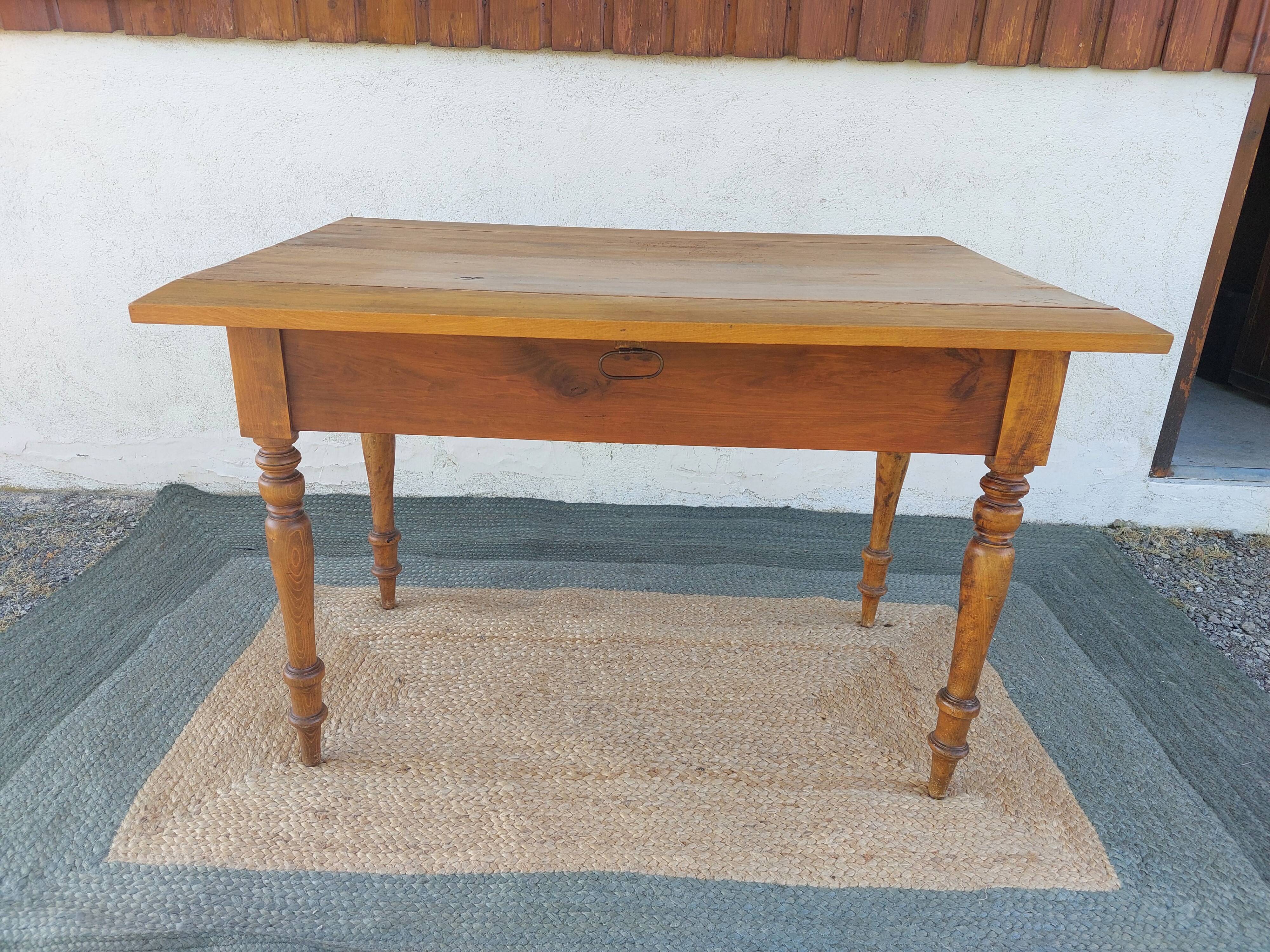 wooden table with extensions