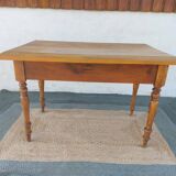 wooden table with extensions
