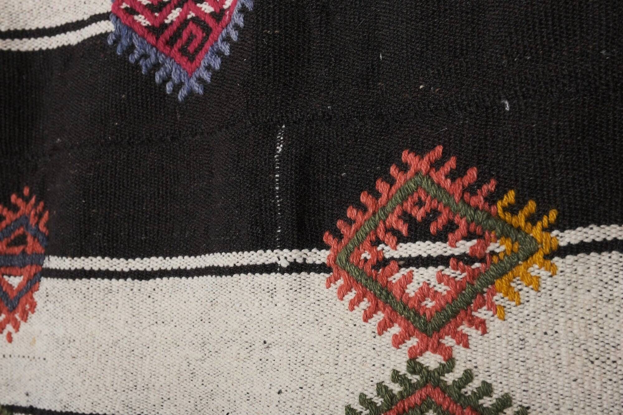 Tapis Kilim turc vintage tissé main