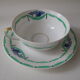 Tasse à café et soucoupe A. Lanternier Limoge