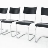 Dining table set table and 4 chairs by Mart Stam, Poland, 1930s