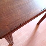 Art Deco desk or side table from the 1930s, vintage, solid wood