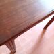 Art Deco desk or side table from the 1930s, vintage, solid wood