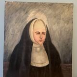 Painting of a nineteenth-century nun