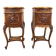 Pair of Louis XV Bedside Tables, Yellow Marble, 19th Century