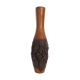 Solid wooden vase, 1970's