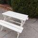 Table de jardin avec bancs pour enfants