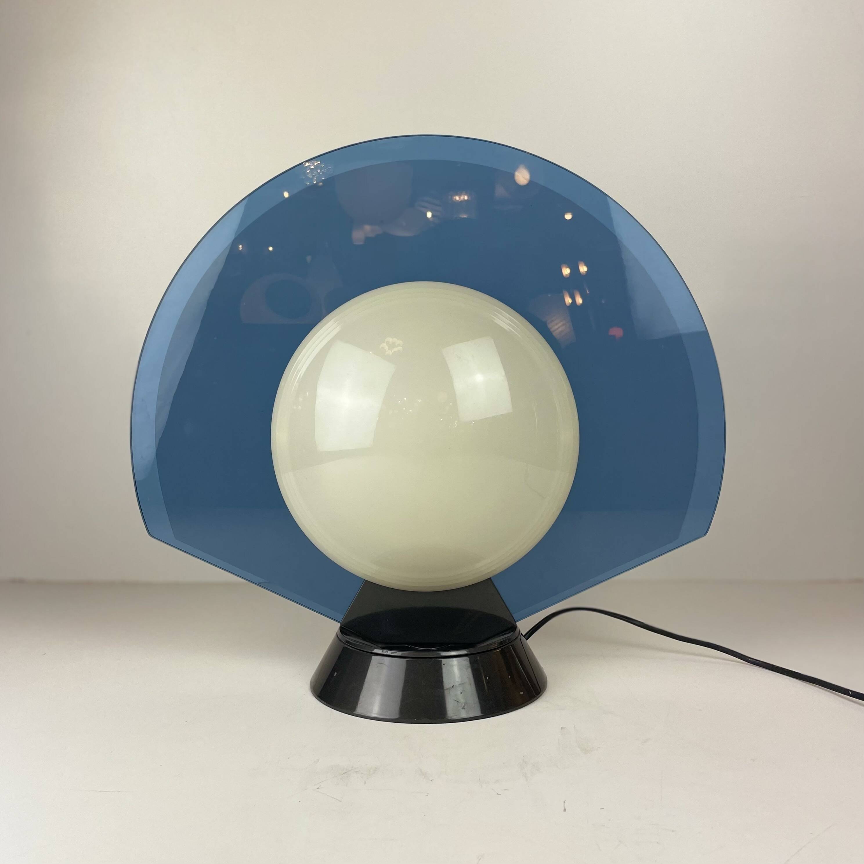 TIKAL Postmodern Table Lamp by PG Ramella for Arteluce, 1980s