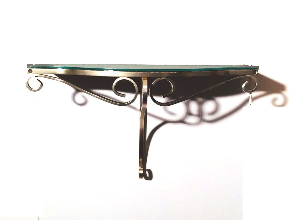 Console murale néoclassique "Hollywood Regency " 1950