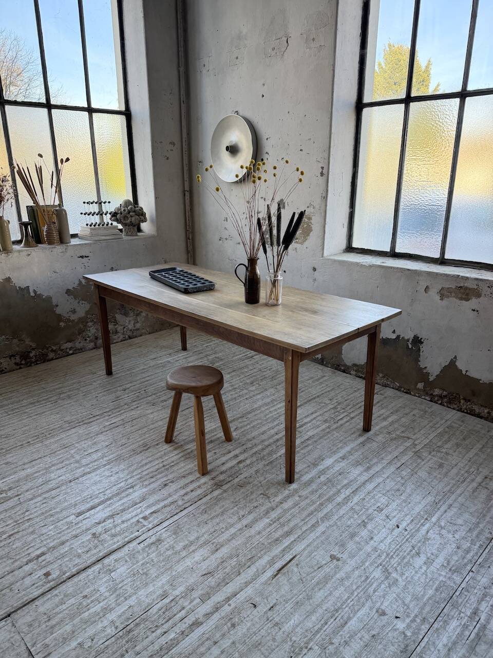 Oak farmhouse table 200cm