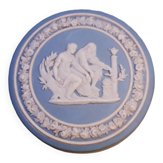 Bonbonnière Wedgwood gris bleu.