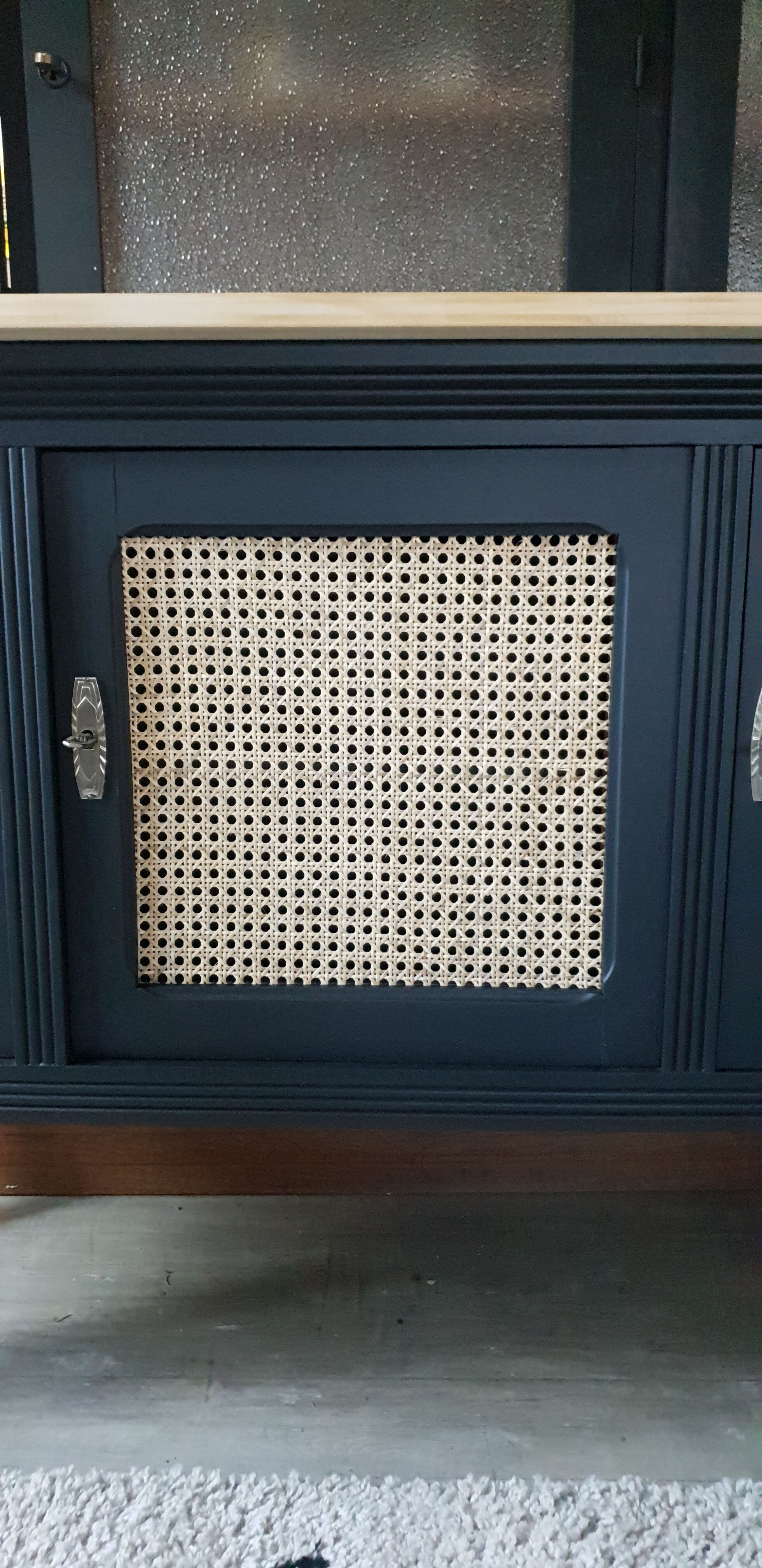 Black sideboard and canning