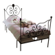 Wrought iron bed Astier de Villate