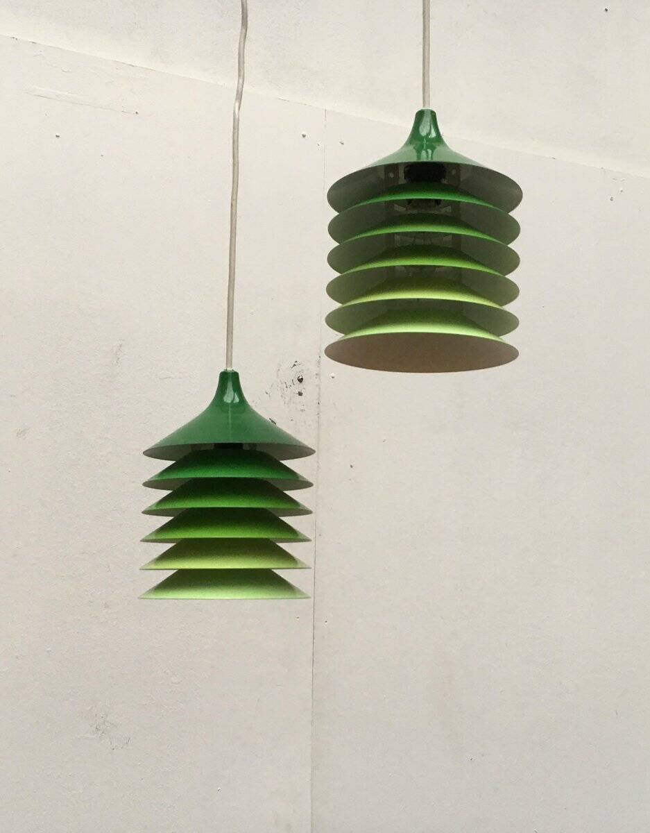 Vintage Duett pendant lights by Bent Gantzel Boysen for IKEA, set of 2