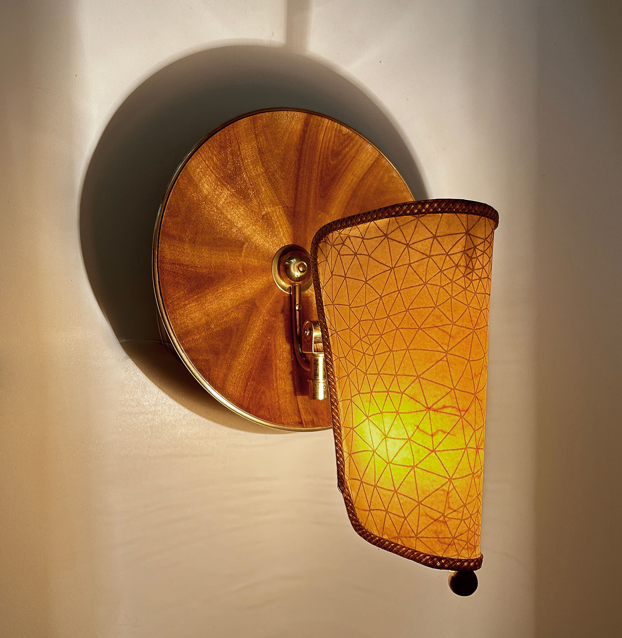 Scandinavian wall lamp 60s