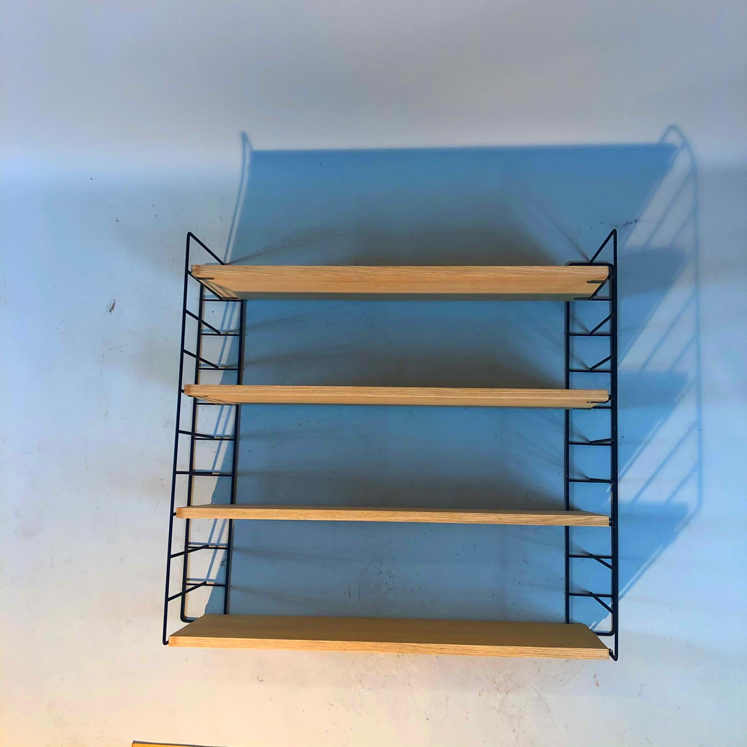 Vintage oak shelf 1960