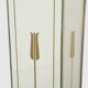 Emilio Lancia floor lamp mirror painted wood brass around 1940