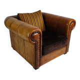 Fauteuil lounge XL de luxe en peau de mouton – par Lounge Atelier