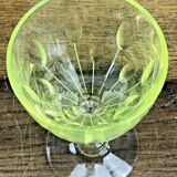 Service of 5 aperitif wine glasses in uraline