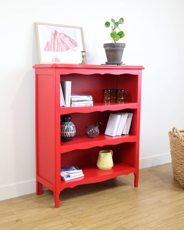 Bibus vintage rouge