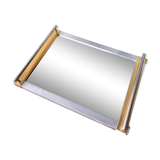 Metal tray & mirror