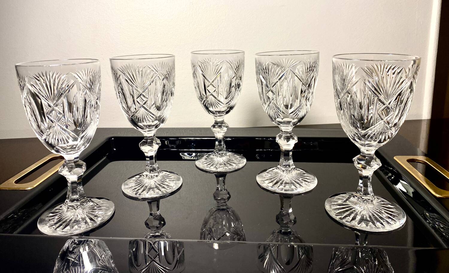 Verre à eau Le Creusot  / Voneche 19eme ciecle