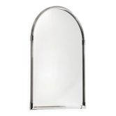 Framed metal mirror