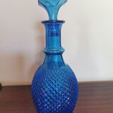 Carafe pointe de diamant bleue "Casa Lopez"