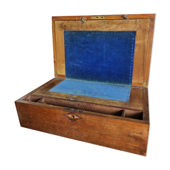 Antique English campaign writing box